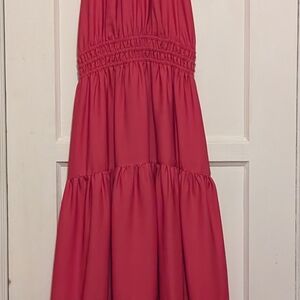 Lost + Wander Coral Maxi Dress